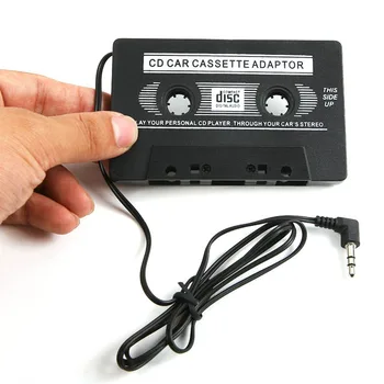 

New Audio Car Cassette Tape Adapter Converter 3.5 MM for iphone MP3X CD Wholesale