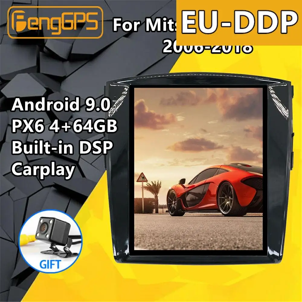 

For Mitsubishi Pajero 4 V97 V93 Shogun Montero 2006+ Car Multimedia Player Android Px6 Stereo Radio Audio Gps Nav Head Uni