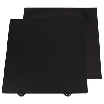 

3D Printer Hot Bed Accessories 300Mm Magnetic Sticker B Side + Double Layer Texture Pei Powder Steel Plate For Wanhao Fdm Desk