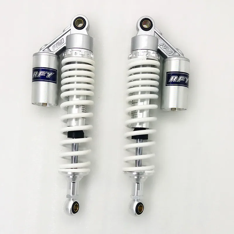 white 350 мм 8 мм пружинный мотоциклетный амортизатор для Honda CB750 F2N SEVEN FIFTY KAWASAKI ZR1100 KZ1000 KZ500 ZR750 Yamaha suzuki - Цвет: white