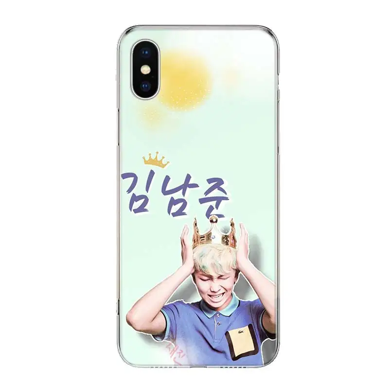 TW032-2 Чехол для телефона Rap Monsters RM Namjoon для iPhone 11 Pro 7 6X8 6S Plus XS MAX+ XR 5S SE 10 Ten Art TPU Coque Capa Shell - Цвет: TW032-2