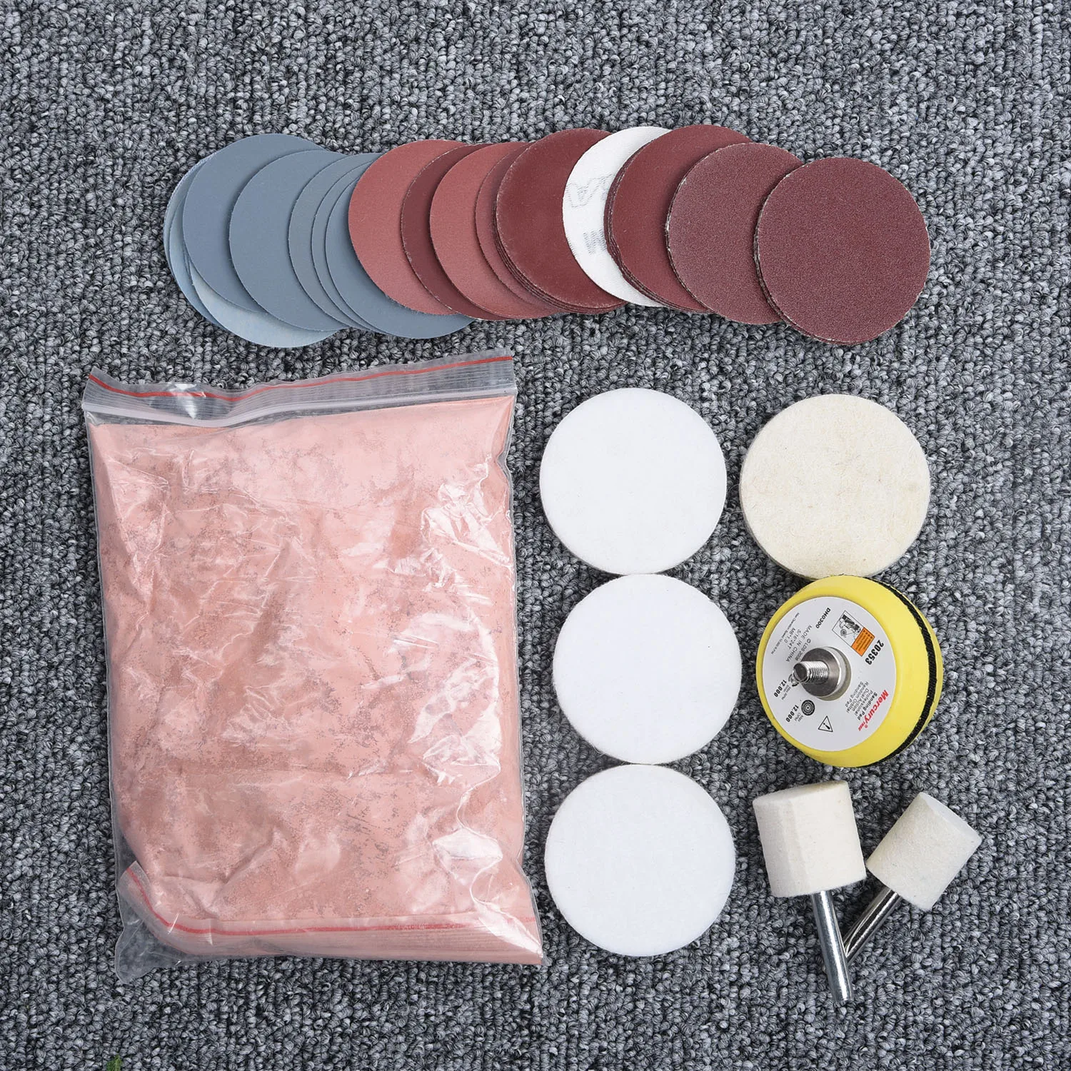 

39PCS Car Deep Scratch Remover Windshield Glass Polishing Tool Kit Usefull Hot