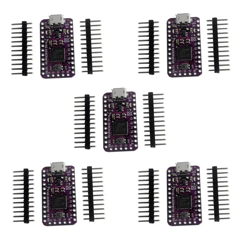 1/2/5 шт GY-SAMD21 мини Пробойный Сенсор для Arduino IDE/SATA Wi-Fi Atmel ATSAMD21G18 32-битный ARM Cortex-M0 - Комплект: 5pcs