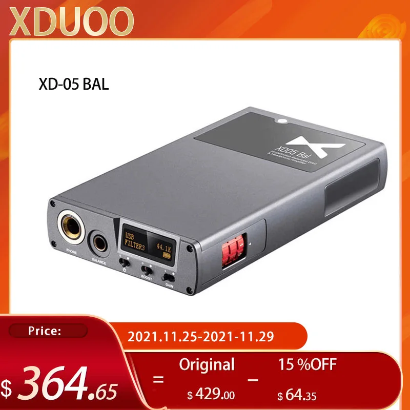 XDUOO xd05 bal HIFI с двойным декодированием ES9038q2m портативный декодирующий усилитель