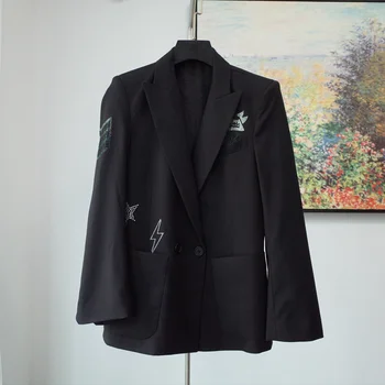 

Women Blazers Casual fashion simple pattern suit