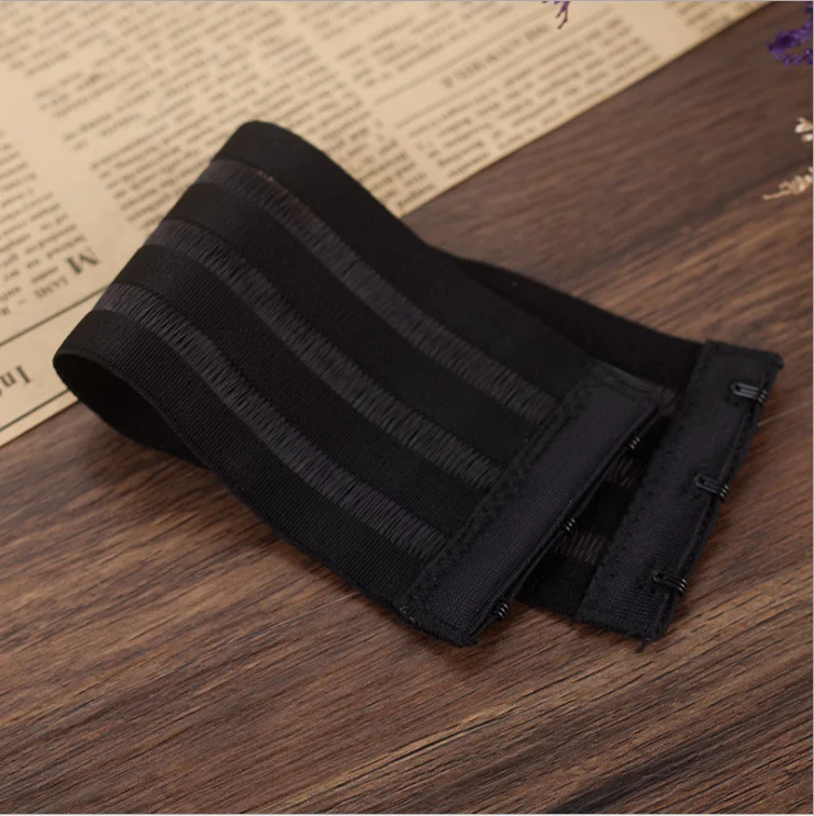 Cloth Black Женский силиконовый нескользящий прозрачный бюстгальтер с пряжкой, невидимый прозрачный бюстгальтер с открытой спиной, эластичный бюстгальтер, расширитель бретелей - Цвет: Cloth Black