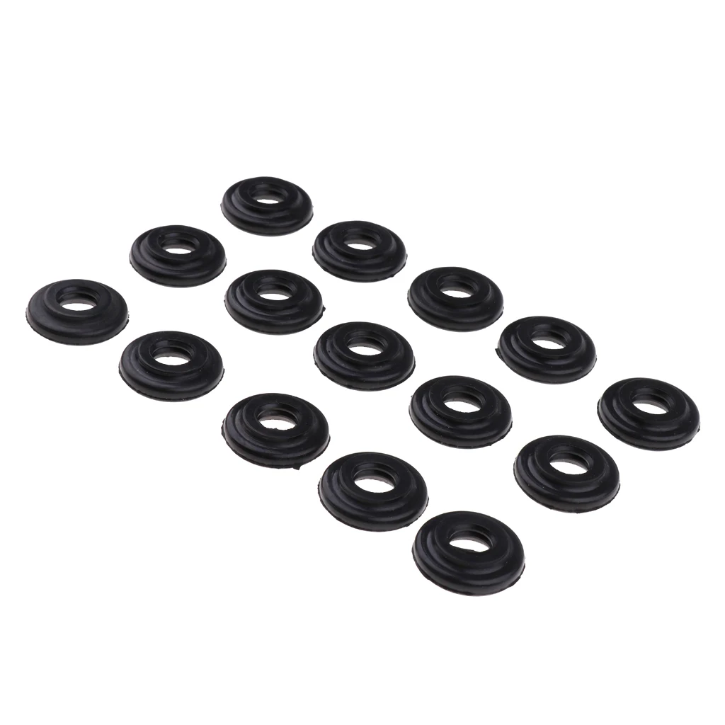 15 Pieces Valve Cover Gasket Seal Washer for BMW E39 E34 E53 E60 E61 E83