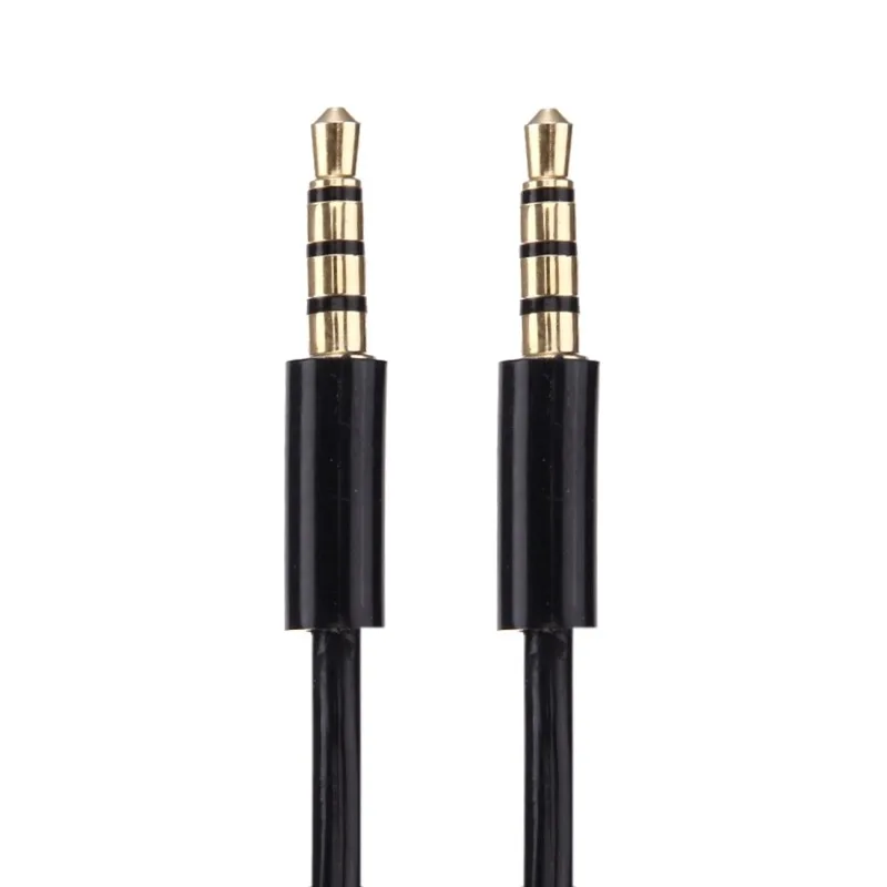 

3. 5mm Male-to-Male (4 Cores) Plug Stereo Retractable Reel Audio Cable Length: 1.5 M