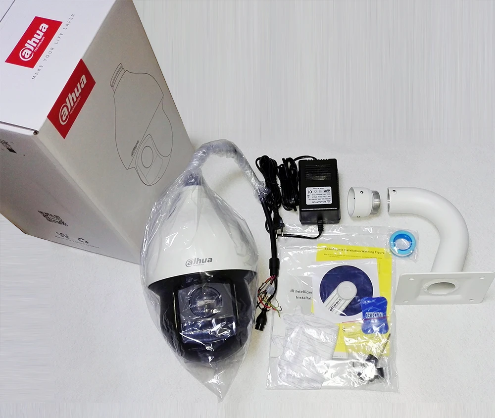 Высокоскоростная купольная камера dahua ptz DH-SD59225U-HNI PoE с автослежением IP H.265 25X 2MP 1080P