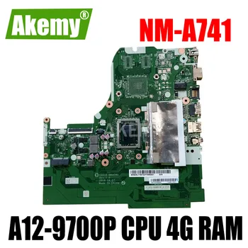 

5B20L71644 For Lenovo Ideapad 310-15ABR Laptop Motherboard CG516 NM-A741 with AMD A12-9700P CPU 4G RAM