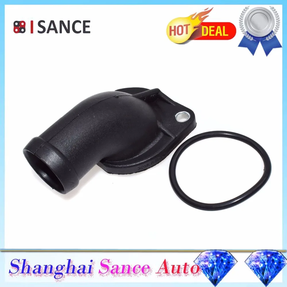 

ISANCE Thermostat Housing Cover 055121121F For VW GOLF MK1 MK2 Cabrio Jetta II Cabriolet Corrado Passat Quantum Rabbit Scirocco