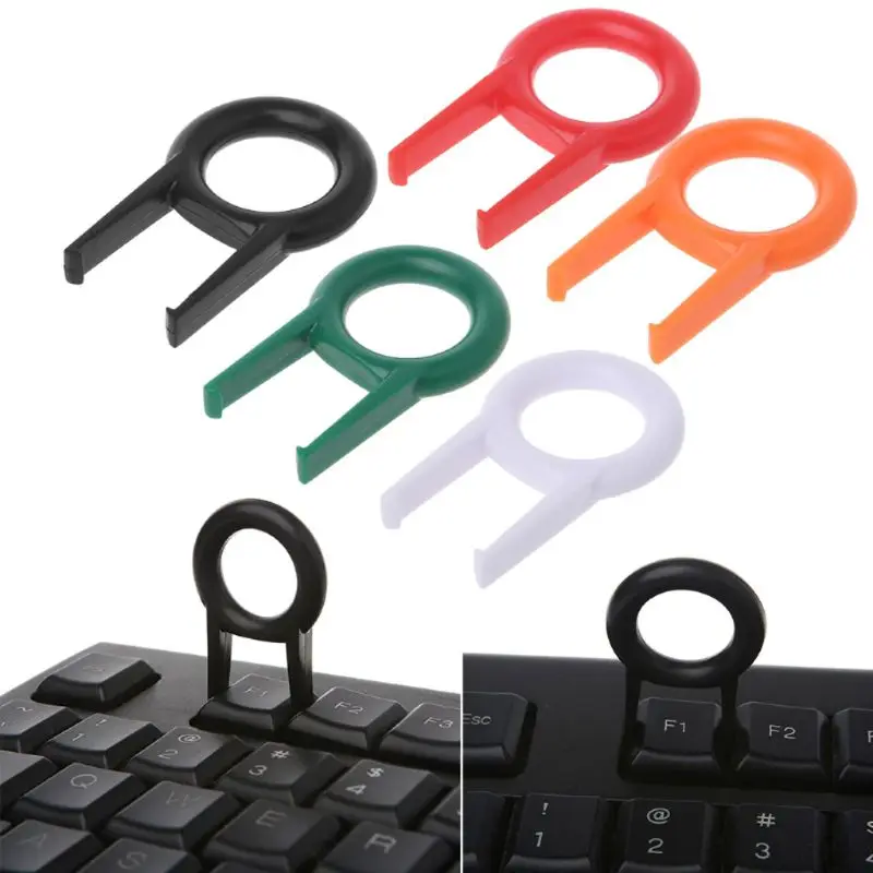 

10Pcs Mechanical Keyboard Keycap Puller Remover for Keyboards Key Cap Fixing Tool Random Color