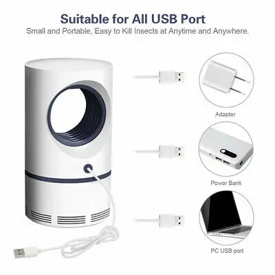Светодиодный светильник для уничтожения комаров с USB ультрафиолетовый