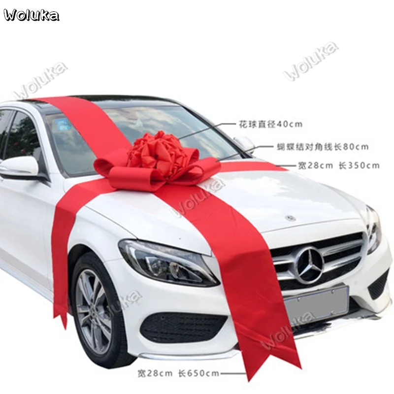 

4s shop showroom layout car show front decoration new car delivery ceremony supplies delivery bow gift box CD50 Q03