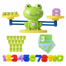 Ensemble de jouets d'équilibre pour enfants, Puzzle numérique, pour l'éducation précoce, apprentissage des maths, méthode Montessori