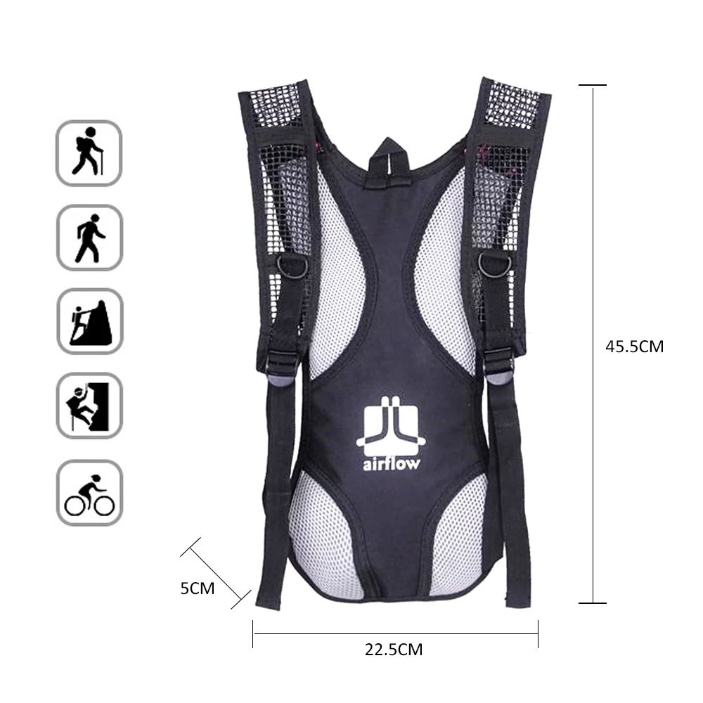 

2020 Cycling Backpack 2L Water Bladder Bag Mountaineering Water Bags Outdoor Climbing Camping Travel Hiking Bike Camelback