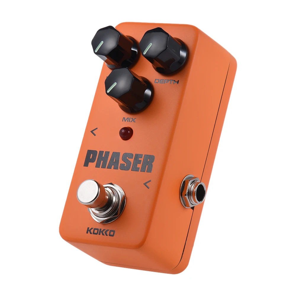 

Hot New Mini Analog Phaser Electric Guitar Phase Effect Pedal True Bypass Full Metal Shell