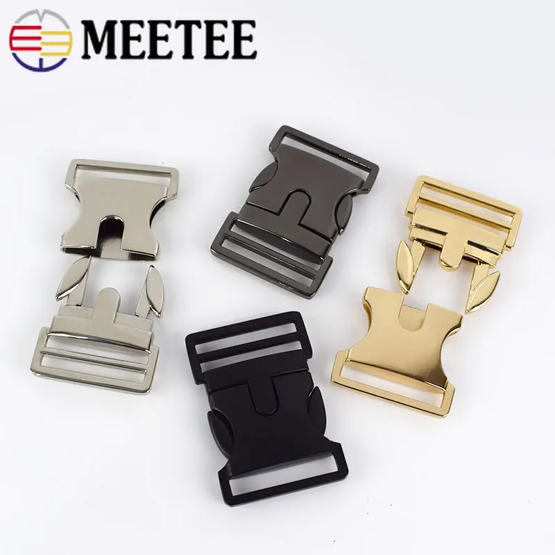 Meetee 2/10 шт. металлические пряжки ремня ID30mm пружинный зажим оснастки застежка-Пряжка для сумки Костюмы "сделай сам" для аппаратный аксессуар AP312