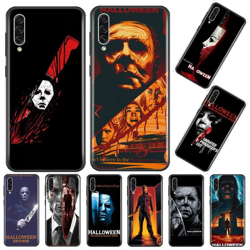 

Halloween The Curse Of Michael Myers Phone Case For Samsung A20 A30 30s A40 A7 2018 J2 J7 prime J4 Plus S5 Note 9 10 Plus