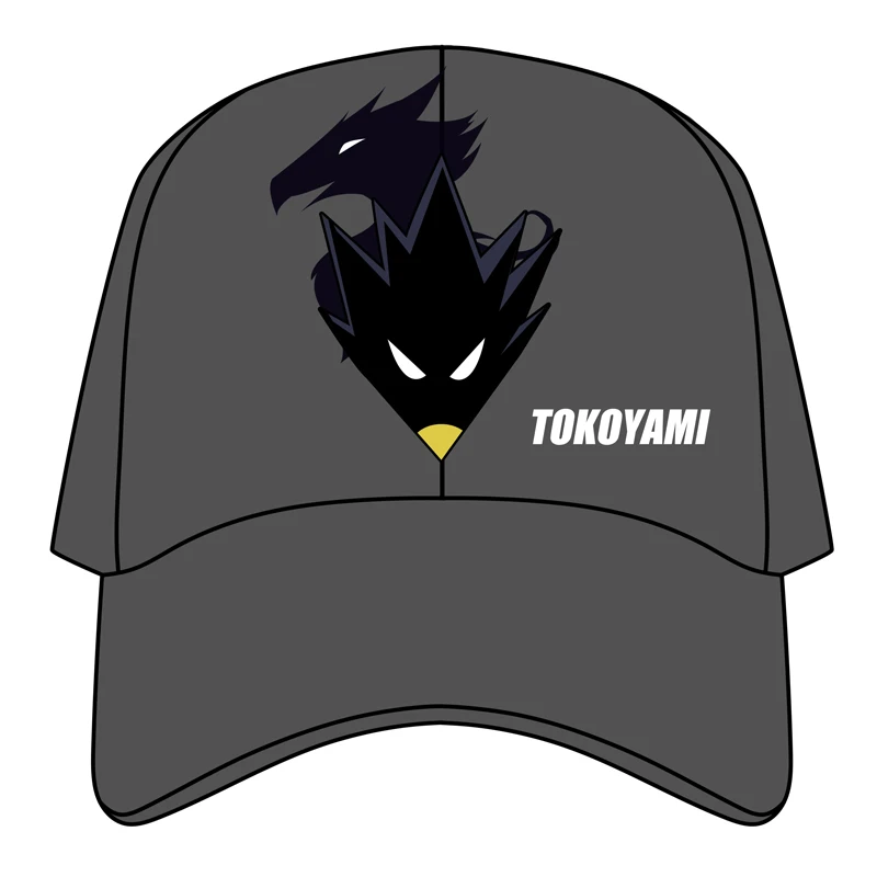 Аниме My Hero Academy All Might One Punch Man Arknights Hat Miku iron man Loki Deadpool Tokoyami Smash Nezha Nuzar кепка бейсболка от солнца шапки с козырьком - Цвет: 3