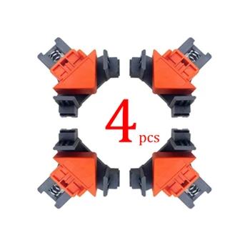 

High quality 1 PCS Rugged 90 Degree Right Angle Clamp DIY Corner Clamps Quick Fixed Fishtank Glass Wood Picture Right Angle