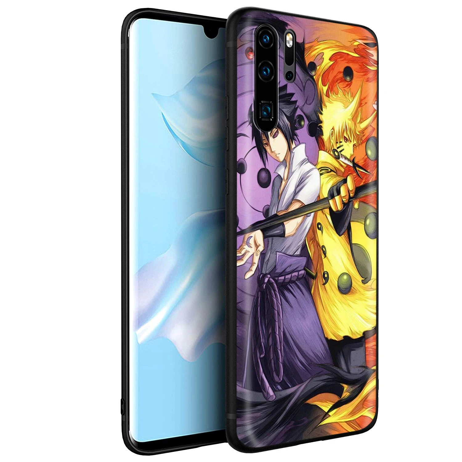 Силиконовый чехол YIMAOC Sasuke Naruto для Huawei Mate 10 P8 P9 P10 P20 Lite Pro P Y7 Y9 Smart Mini 2017 2018|Бамперы| |