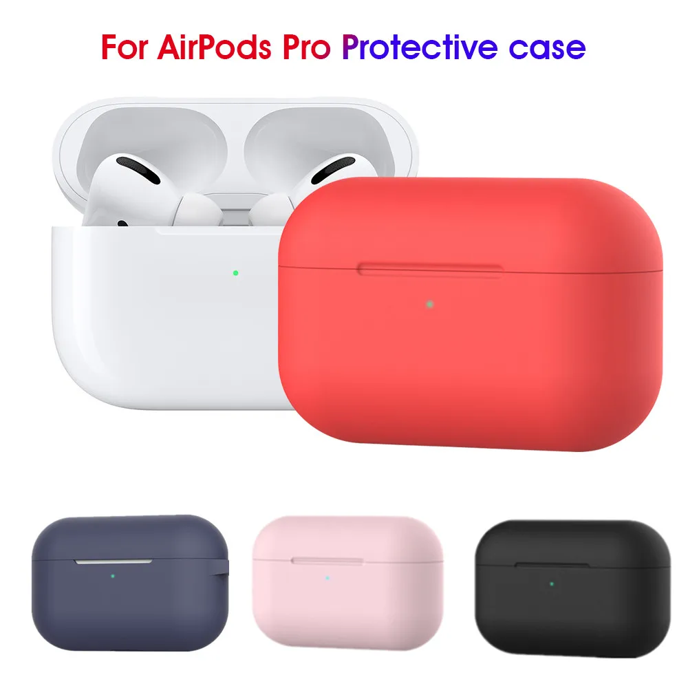

TPU Silicone Case For Apple Airpods Pro 3 Earphone For Airpods 3 Pro Case Wireless Bluetooth Headset Cover Shockproof Bag Funda
