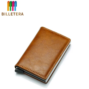 

BILLETERA 2020 Small Frosted Wallet Card Women Unisex Fashion Men PU Card Bag Bank Card Package Coin Bag Card Holder