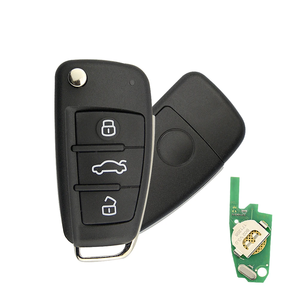 Оригинальный Универсальный пульт дистанционного управления KD B02 A6L 3 Button B series для