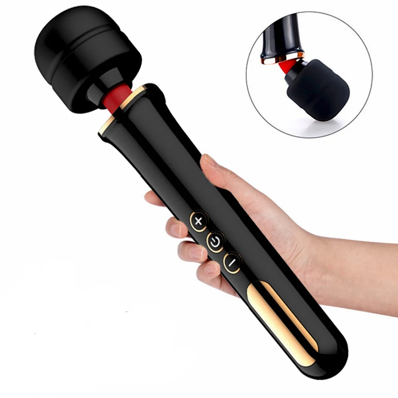 Powerful Woman Clit Vibrator AV Magic Wand Personal Body Massage Clitoral Stimulator Big Head Erotic Sex Toys | Красота и здоровье