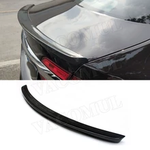 Carbon Fiber Rear Spoiler for Jaguar XF Sedan 4-Door 2009- Boot Trunk Trim Sticker Wings Car Styling