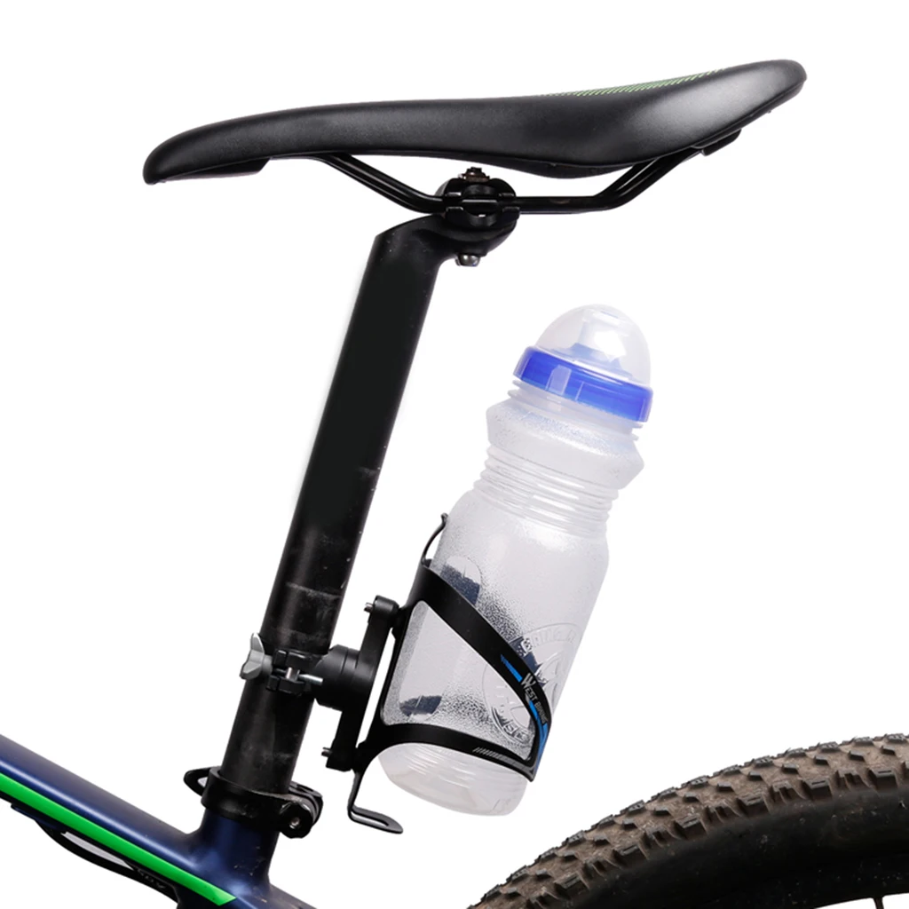 West Biking Cycling Bike Water Bottle Cage Holder Bicycle Seat Post Saddle Rack Adapter Accessories