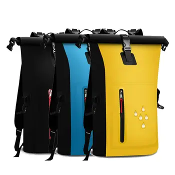 

Waterproof Dry Bag Outdoor Double Shoulder Straps PVC Buckled Floating Storage Sack Travel Drifting Climbing Camping Backpack