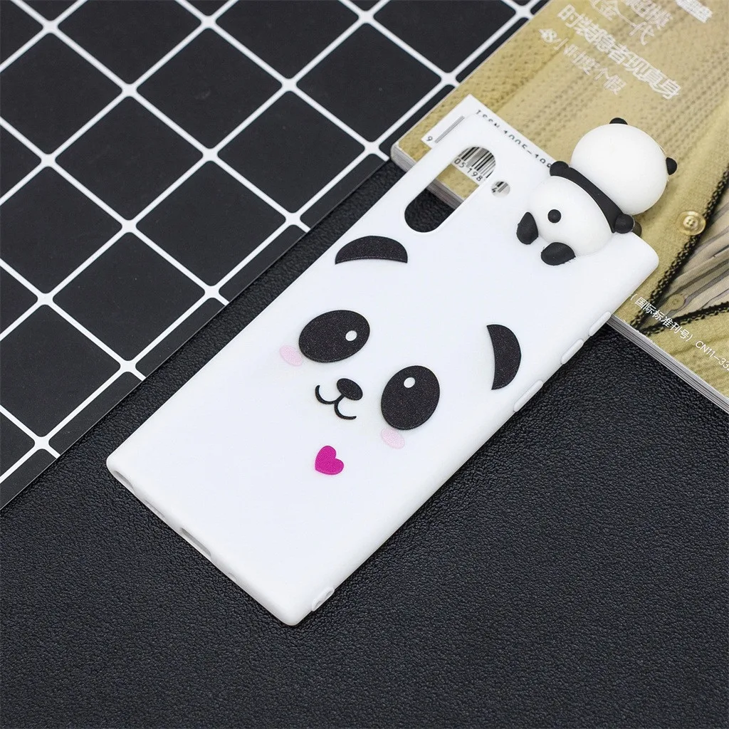 For Samsung Galaxy Note 10 6.3inch Panda New Personalized Print Phone Case Ultra Thin Soft Silicone Cute Cartoon Phone Case
