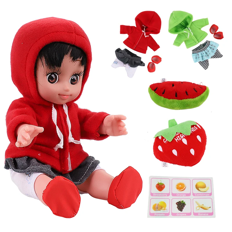 

10 inch fashion reborn baby doll with clothes Full Silicone Lifelike Soft Dolls Body Toddler Playmates Newborn Toys Girls Gifts