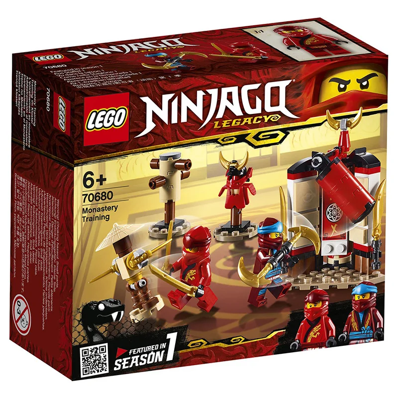 Конструктор LEGO Ниндзяго в монастырном стиле набор для сборки 1 сезон