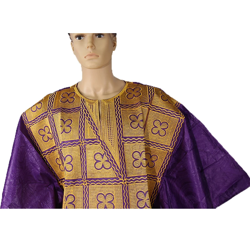 MD размера плюс африканская мужская одежда Agbada большая Бубу длинная крышка с брюками Костюм традиционная Южная Африка Золотой вышитый узор