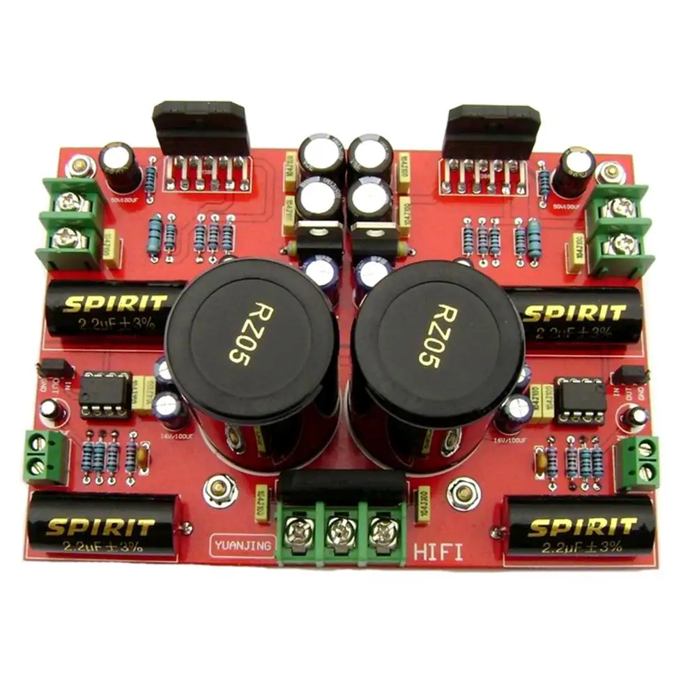 LM3886+ LM833 2 × 68 Вт 2 канала Предварительный усилитель задний этап комбинированный усилитель мощности плата усилителя YJ00197
