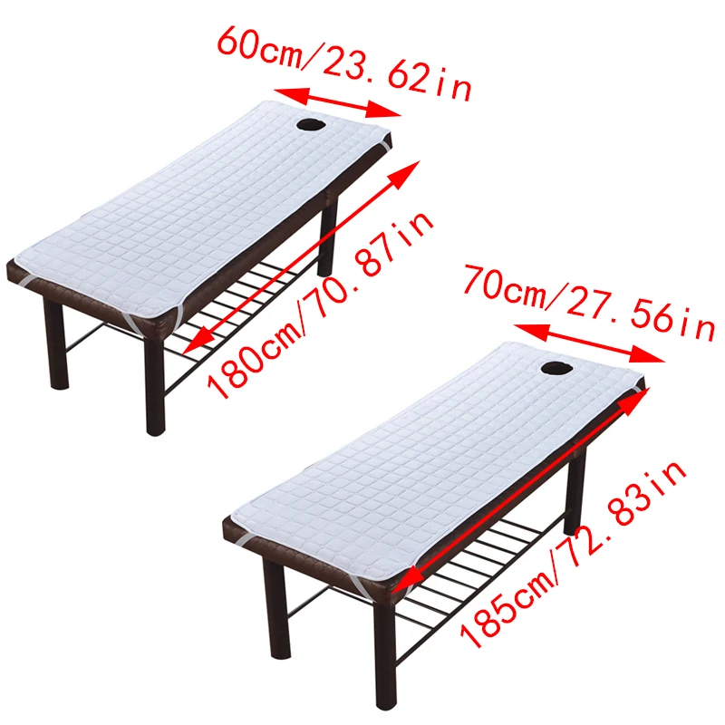 Высокое качество массажный стол лист спа красота простыня с отверстиями уход за телом нескользящий матрас