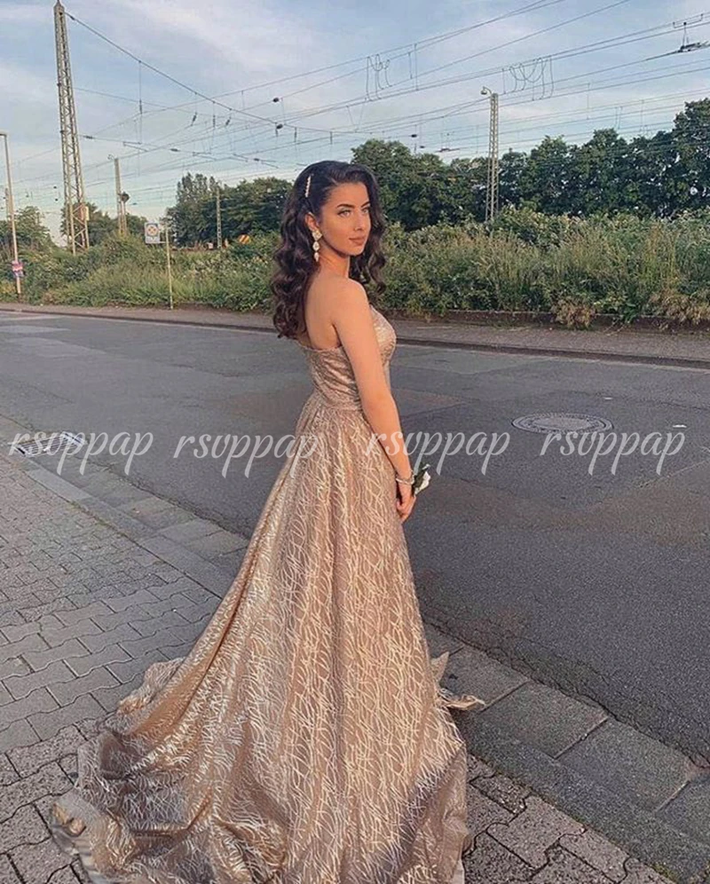 Длинное блестящее вечернее платье 2019 Новое прибытие лодка шея Серебряная Арабская, Дубай съемный для женщин Поезд Формальные платья