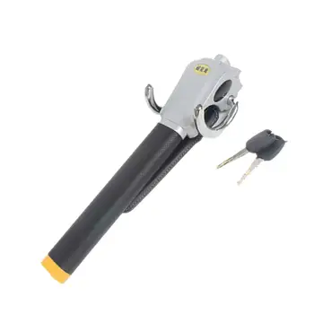 

Save Car Lock Practical Portable Steering Wheel Clamp Lock Clamp Anti-Theft Lock for Saloon SUV Sedan Truck Auto Vehicle Car A3