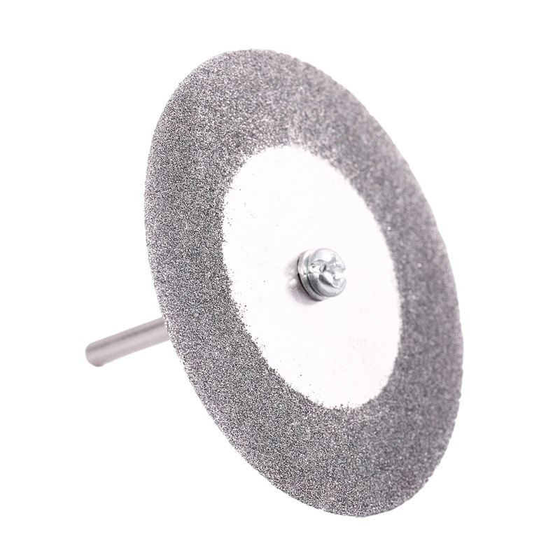 5pcs 50mm Diamond Cutting Discs& Drill Bit For Rotary Tool Glass Metal