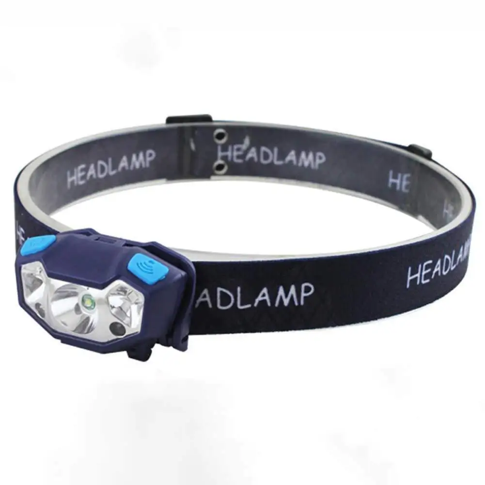 

GloryStar Mini USB Rechargeable LED Head Lamp Waterproof Sensor LED Head Light Lamp Outdoor Camping Flashlight