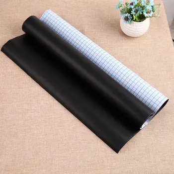 

PVC Waterproof Blackboard Wall Sticker Movable Children Graffiti Writing Board 200*60CM Self-Adhesive Chalkboard with 5 Chalks