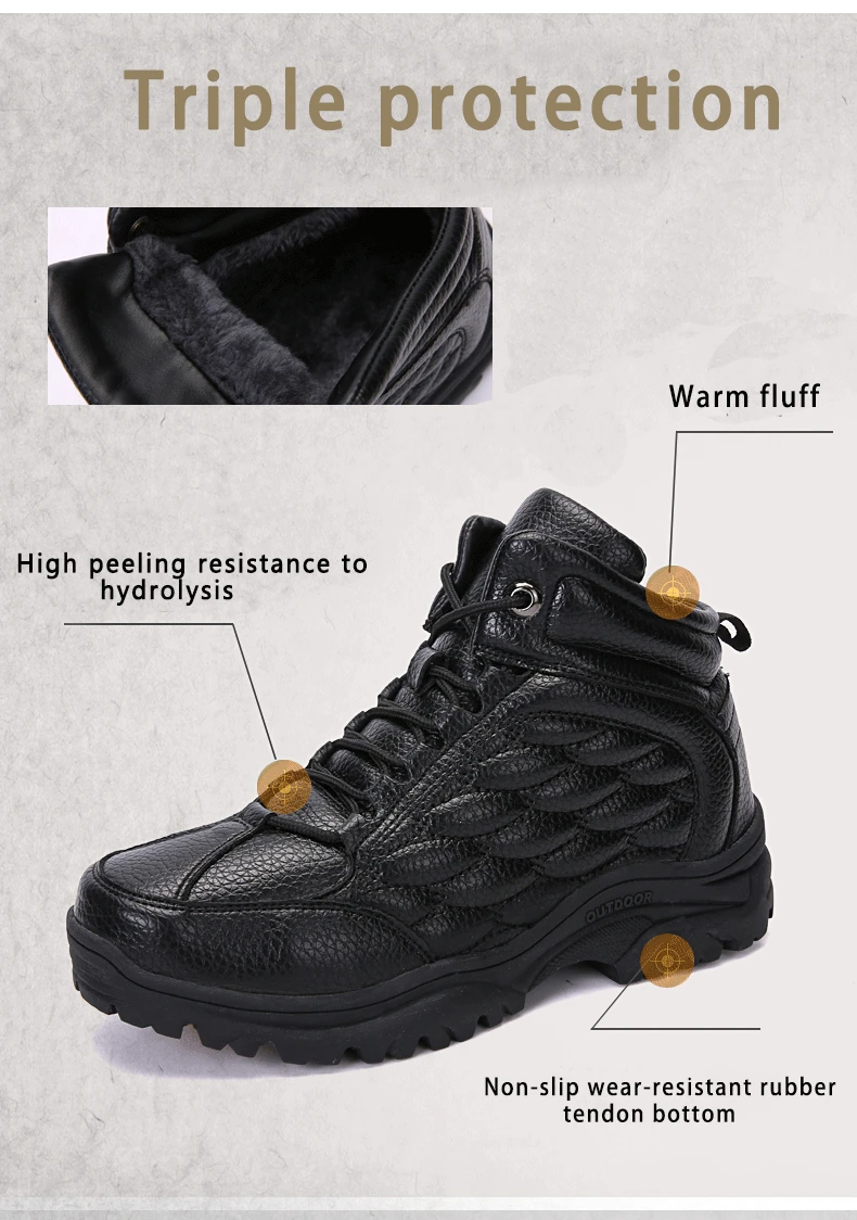 Мужские зимние модные ботинки для снежной погоды; Теплая обувь; zapatos zapatillas hombre deportiva; обувь для бега; мужские кроссовки