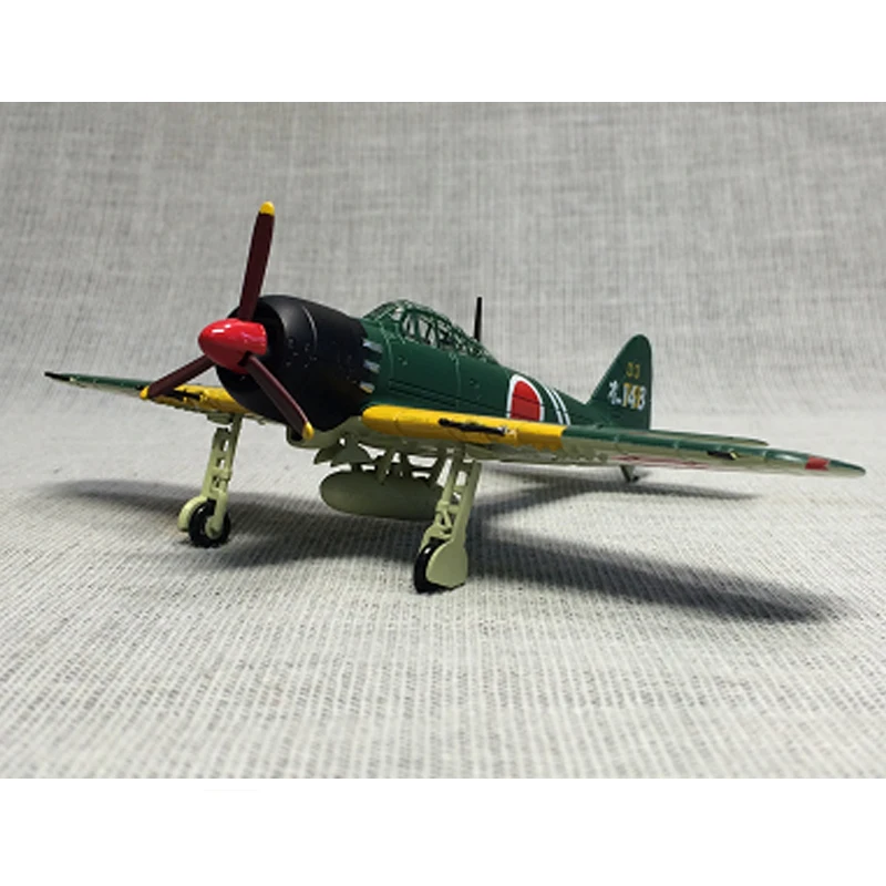 1/72 WW2 самолет японский Нулевой 0 истребитель литья под давлением пластиковая модель хорошее украшение пластиковая коллекция мальчик подарок на день рождения игрушка