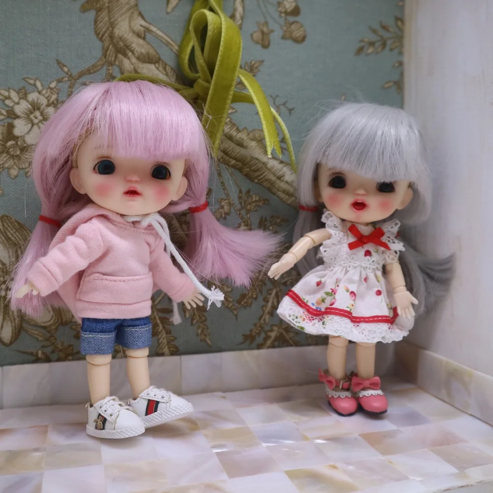 Sugar dolls Ob11 куклы 1/8 изготовление на заказ BJD куклы DIY макияж куклы и голова