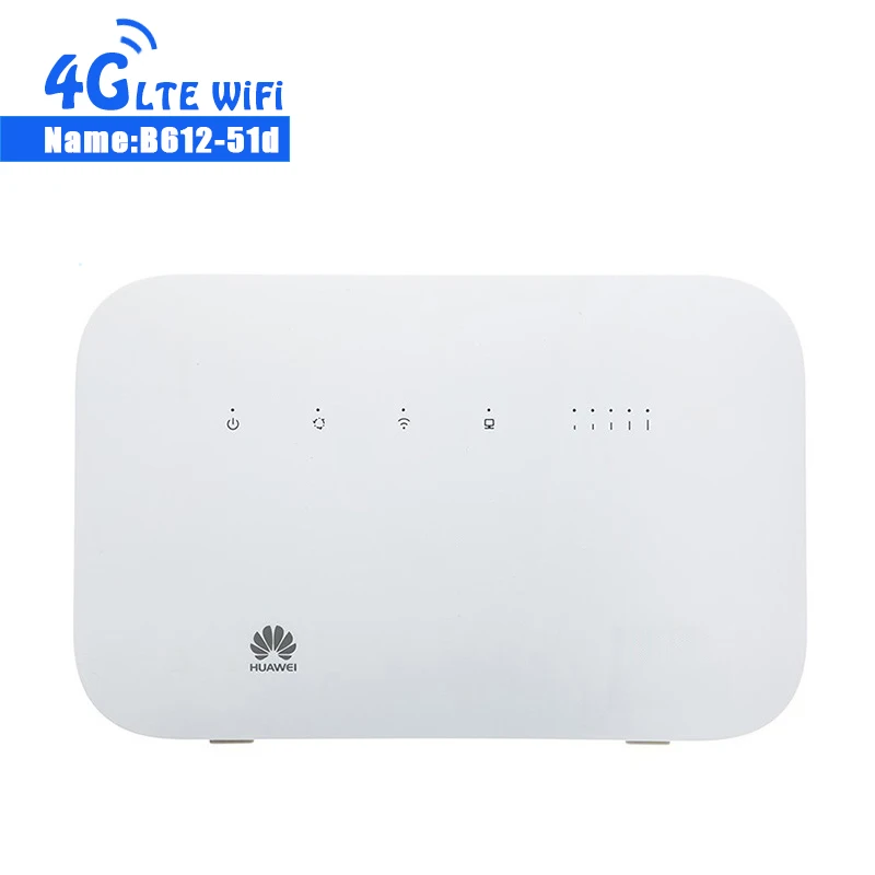 10 шт разблокированный Huawei B612 B612s 51d роутер 4G LTE Cat6 300Mbs CPE + 2 антенны|Беспроводные