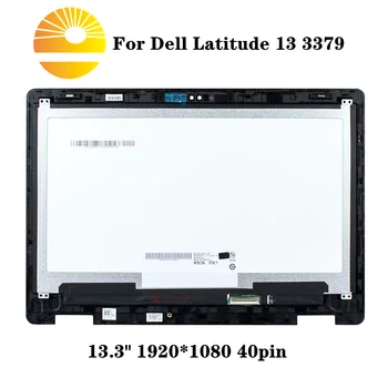 

13.3" FHD NV133FHM-N41LCD Touch Screen Replacement for Dell Latitude 13 3379 digitizer LED Display Assembly NV133FHM-A11