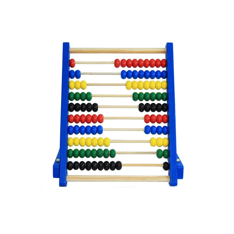 Деревянные Abacus образование Дошкольное математическое обучение счетные игрушки дать детям лучшее просвещение Образование Подарки